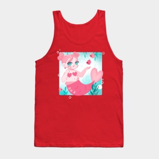 Heart Mermaid Tank Top